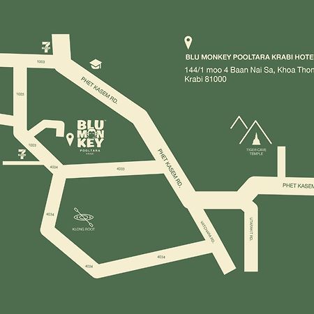 Blu Monkey Pooltara Krabi Hotel & Villas Pet Friendly Esterno foto